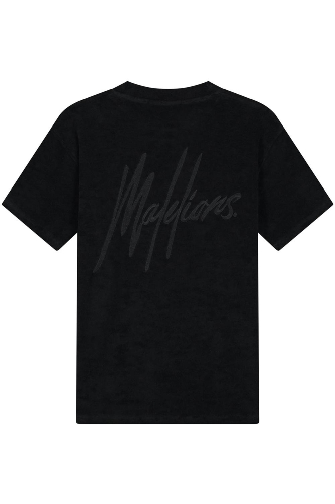 SIGNATURE TOWELLING T SHIRT MM3 SS25 25 900 BLACK